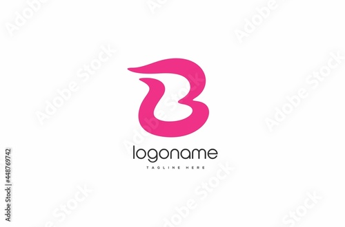 Free Download playful fun letter B logo design - GFXLoad