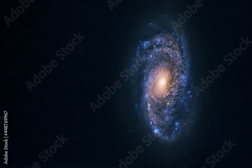 Beautiful spiral galaxy. Elements of this image were furnished by NASA.