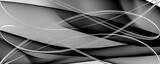 Abstrakter Hintergrund 4k schwarz weiß hell dunkel monochrom Banner