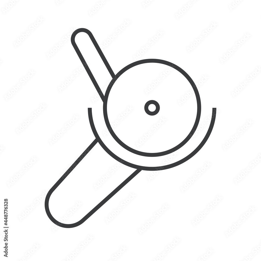 Editable outline Sander vector icon isolated on white transparent background. Building and repair tool Symbol. Editable outline Sander vector icon isolated on white transparent background. Building and repair tool Symbol.