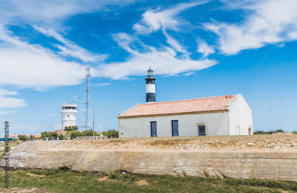 Lighthouse of Chassiron on the island of Oléron in France