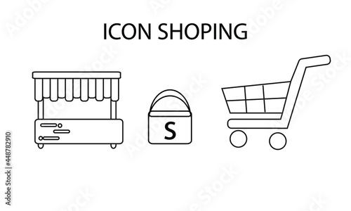 Shopping cart icon