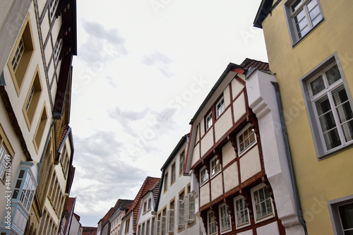 old houses in the city of Osnabrück Germany © MW Photography 