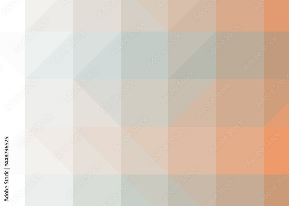 Obraz premium Abstract color Low-Polygones Generative Art background illustration