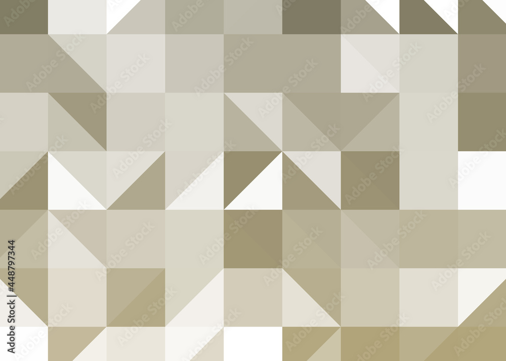 Abstract color Low-Polygones Generative Art background illustration