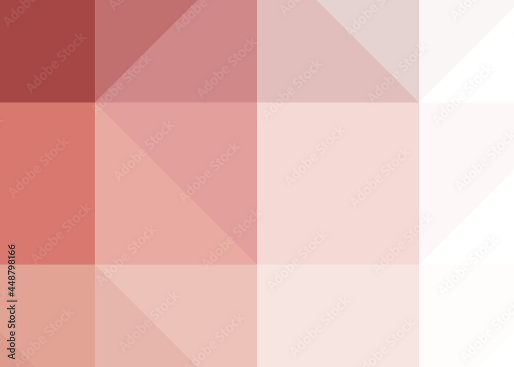 Fototapeta premium Abstract color Low-Polygones Generative Art background illustration