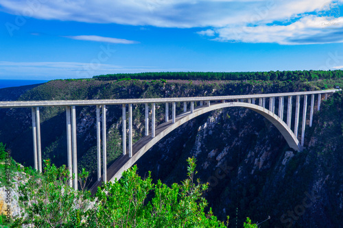 Fototapeta highest bridge in south africa bungie