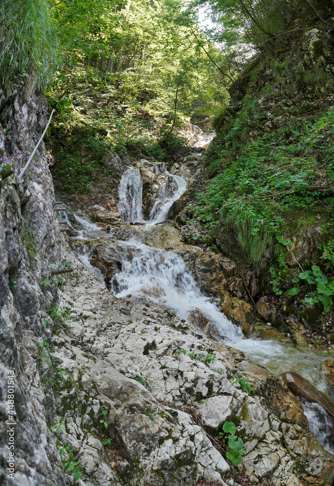 Am Rotschitza Wasserfall und Klettersteig bei Faak am See Am Rotschitza Wasserfall und Klettersteig bei Faak am See
