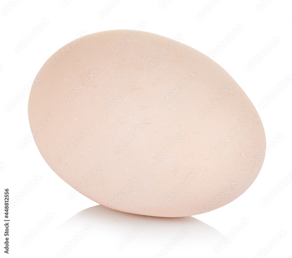 Egg close-up isolated on a white background. Egg close-up isolated on a white background.