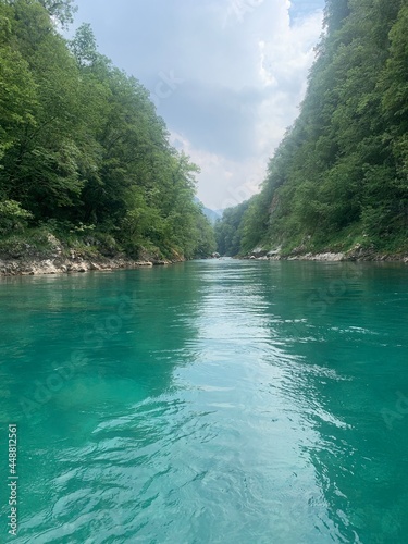 the river Tara in the mountains