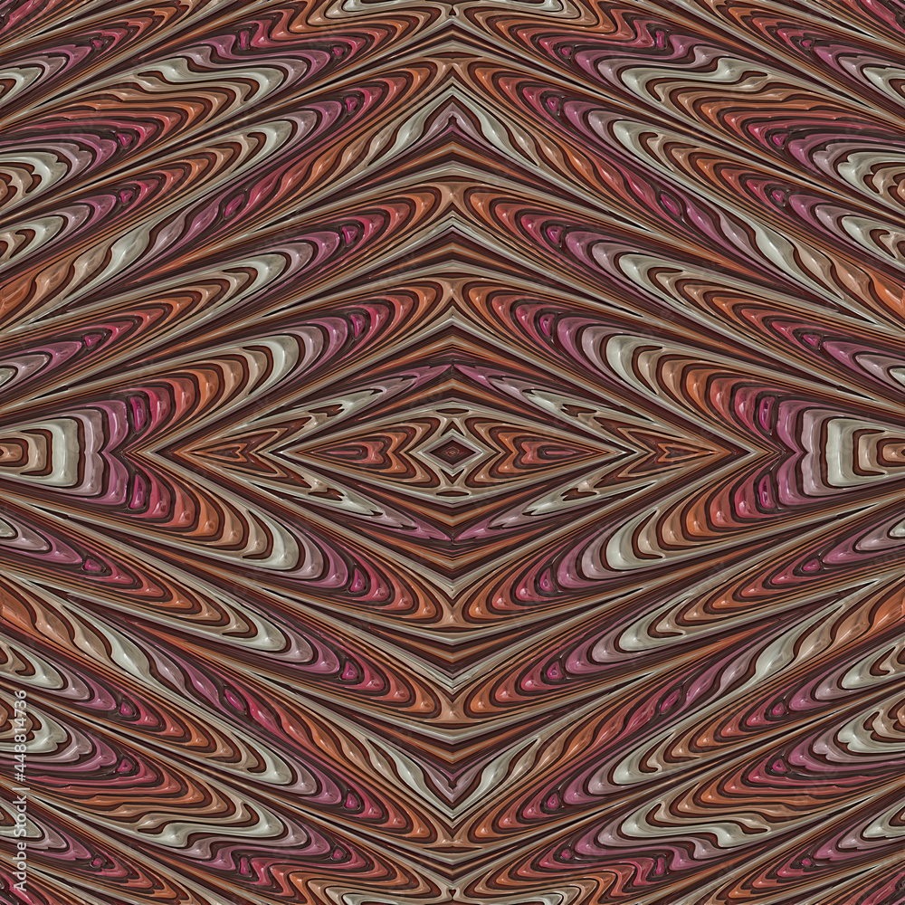 3d effect - abstract geometric pattern 