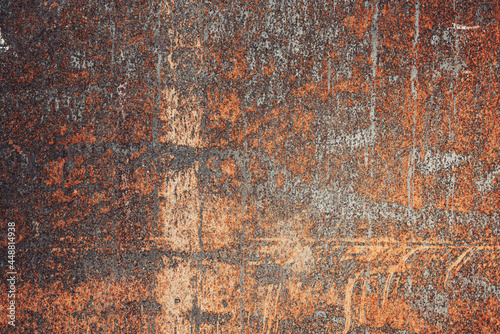 Old dirty and rusty metal texture background.
