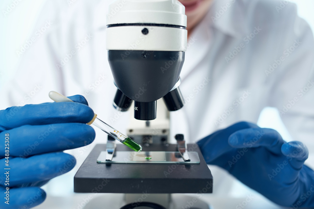 woman microscope biotechnology research laboratory science woman microscope biotechnology research laboratory science