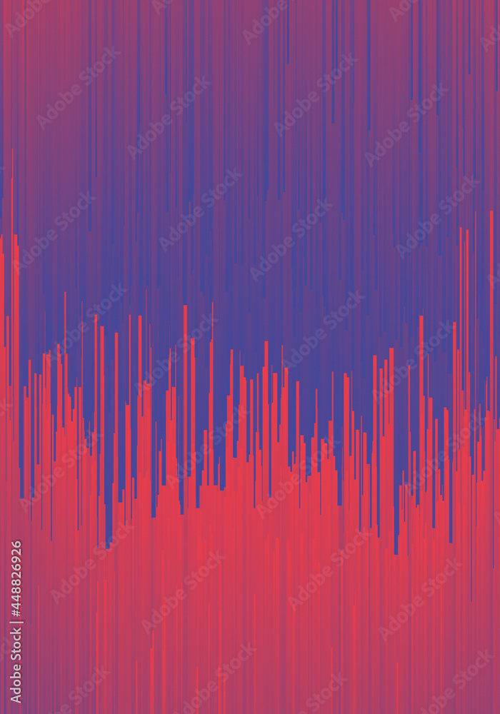Digital Glitch Art Vivid Red Blue Abstract Vertical Background Design Template Digital Glitch Art Vivid Red Blue Abstract Vertical Background Design Template