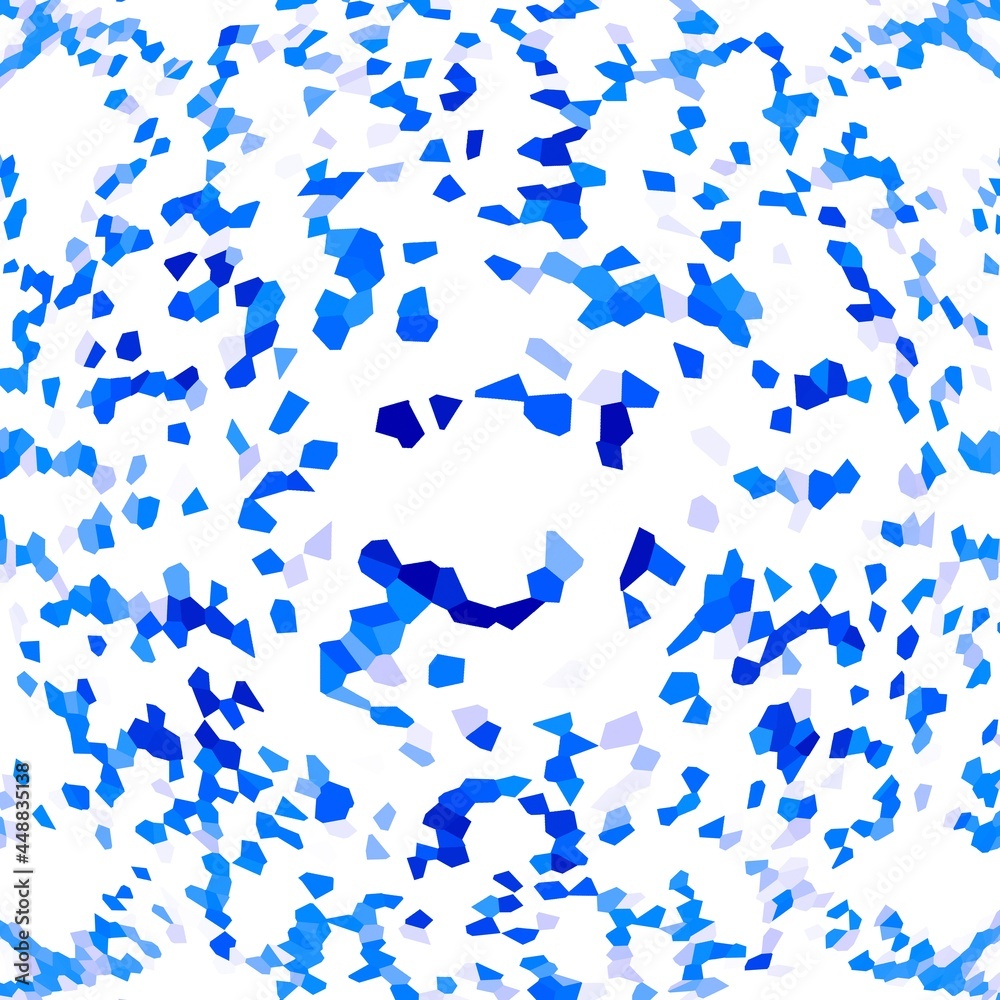blue background cosmic confetti bl