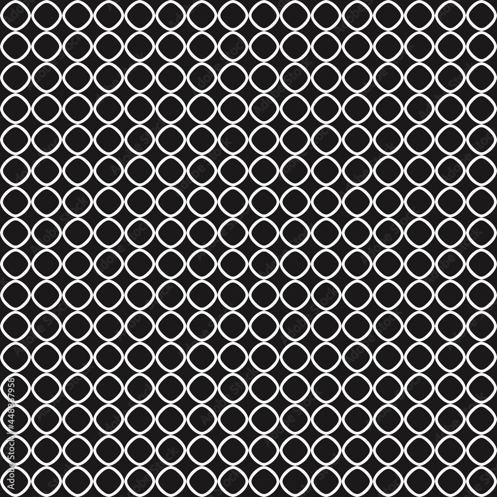 Grid rings. Vector sample with empty balls. Grid rings. Vector sample with empty balls.