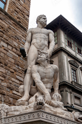 Hercules and Cacus statue in Florence