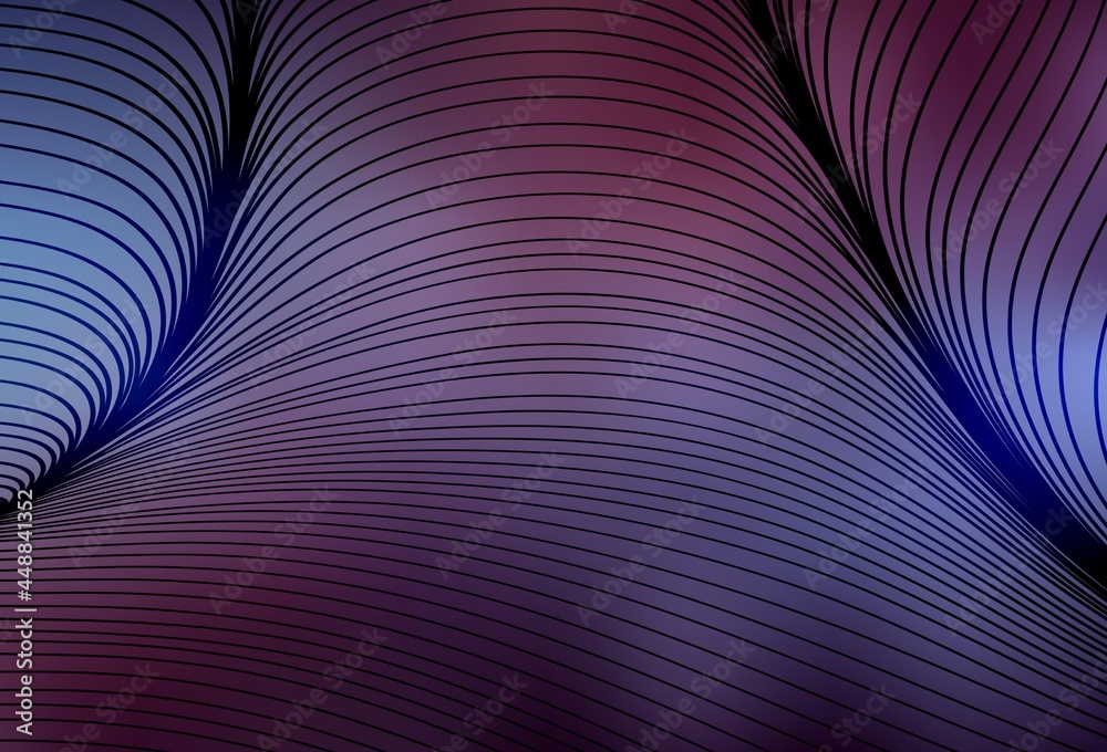Dark Purple vector layout with wry lines. Dark Purple vector layout with wry lines.