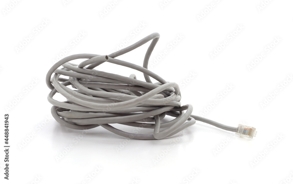 Electric wire tangle. Electric wire tangle.