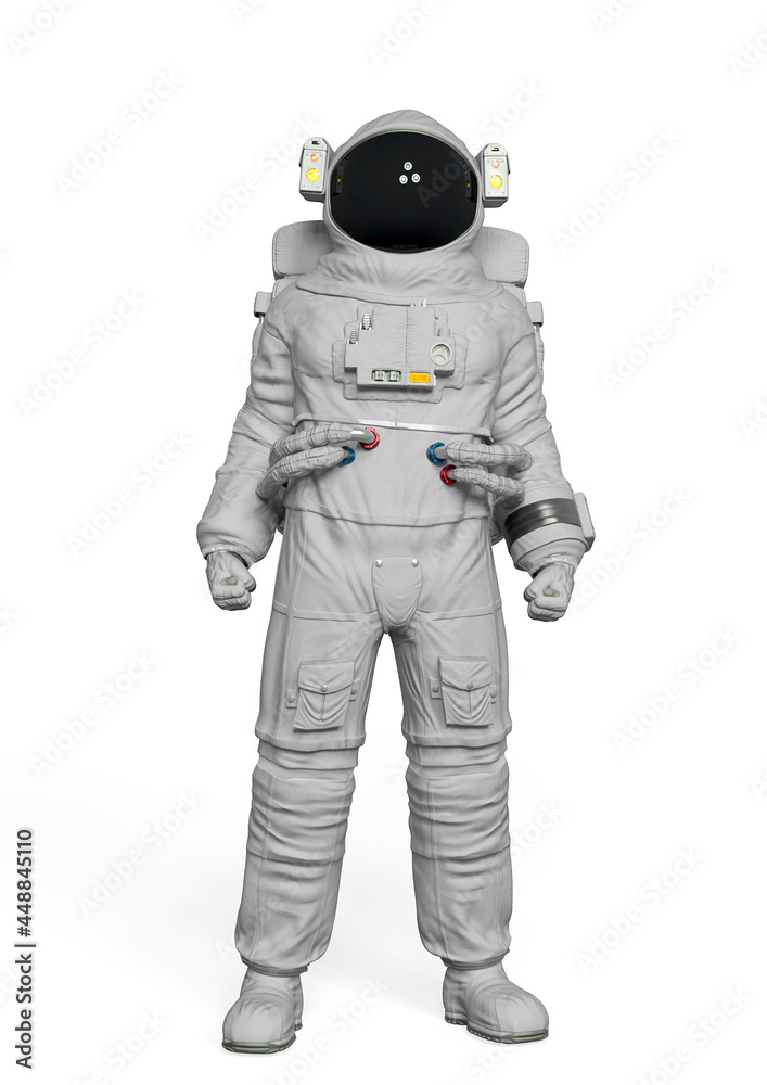 astronaut is standing up like a hero astronaut is standing up like a hero