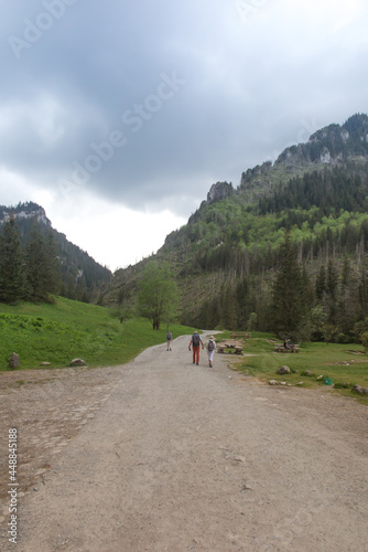 Koscieliska Valley at the beginning of June, few tourists, but beautiful views.