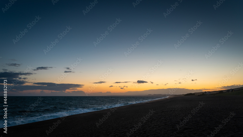 Chesil Beach Sunset, Weymouth, Dorset Jurassic Coast Chesil Beach Sunset, Weymouth, Dorset Jurassic Coast