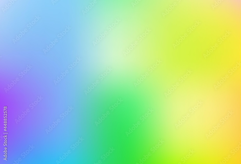 Obraz premium Light multicolor vector blur template.