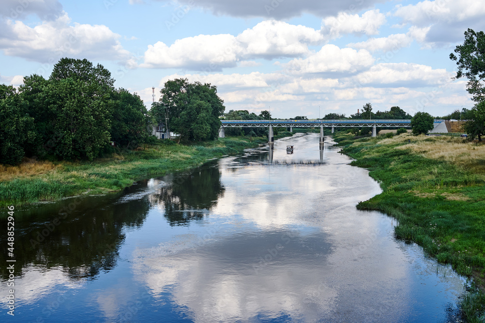 Road bridge over the Warta River