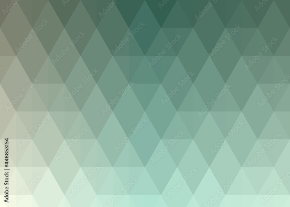 Abstract color Low-Polygones Generative Art background illustration