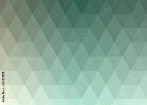 Obraz na płótnie Abstract color Low-Polygones Generative Art background illustration w salonie