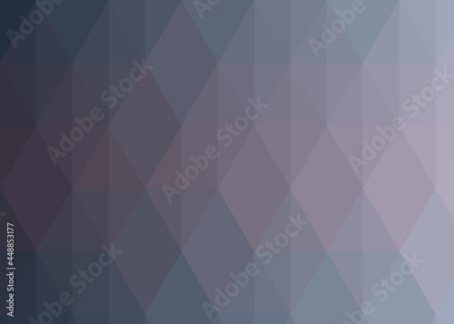 Abstract color Low-Polygones Generative Art background illustration
