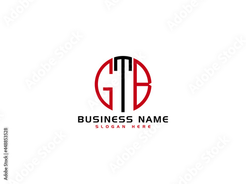 Creative GTB Logo Letter Vector Image Design For Your Business photo