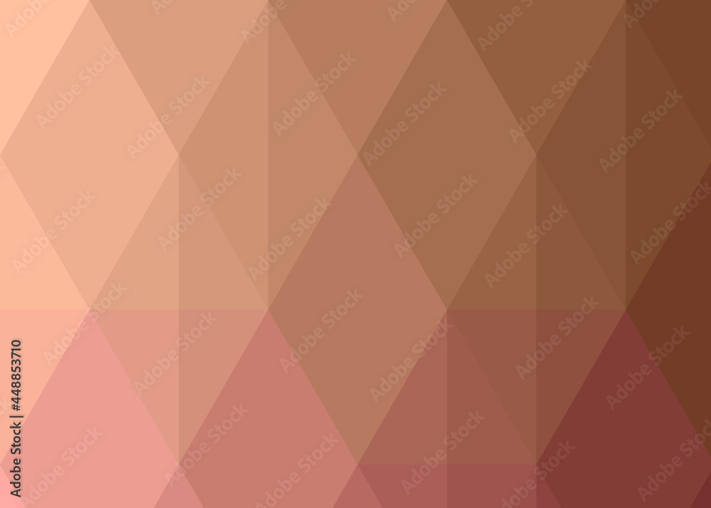 Obraz premium Abstract color Low-Polygones Generative Art background illustration
