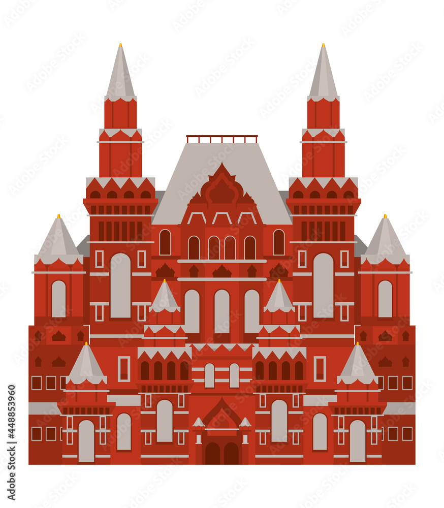 moscu red castle