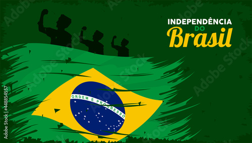 brazil independence day poster