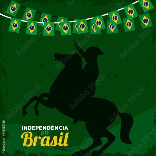 brazil independence day card