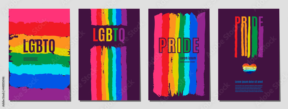 Lgbtq flag symbol bisexual sign. gay transgender