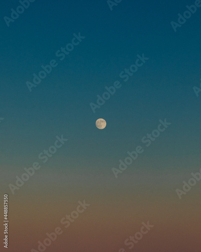 Moon Sunset