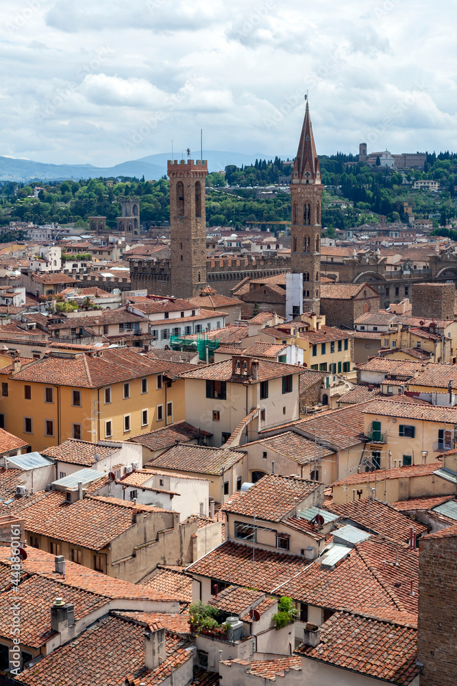 Red rooftops of Florence