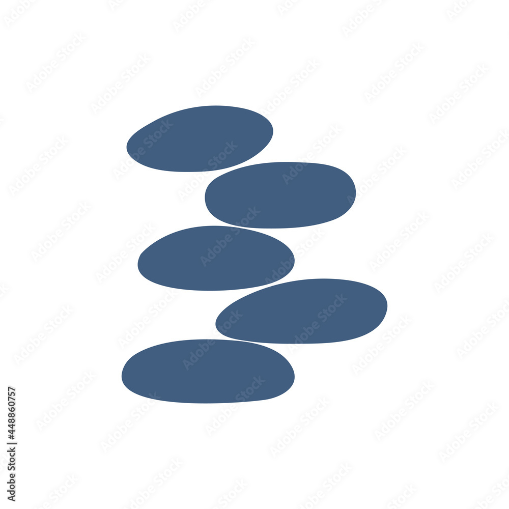 Balancing a pebble on top of a stone. vector illustration isolated on white background
Balancing a pebble on top of a stone. vector illustration isolated on white background