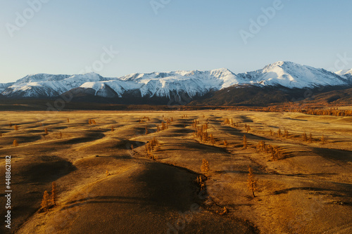 Autumn Altai landscape