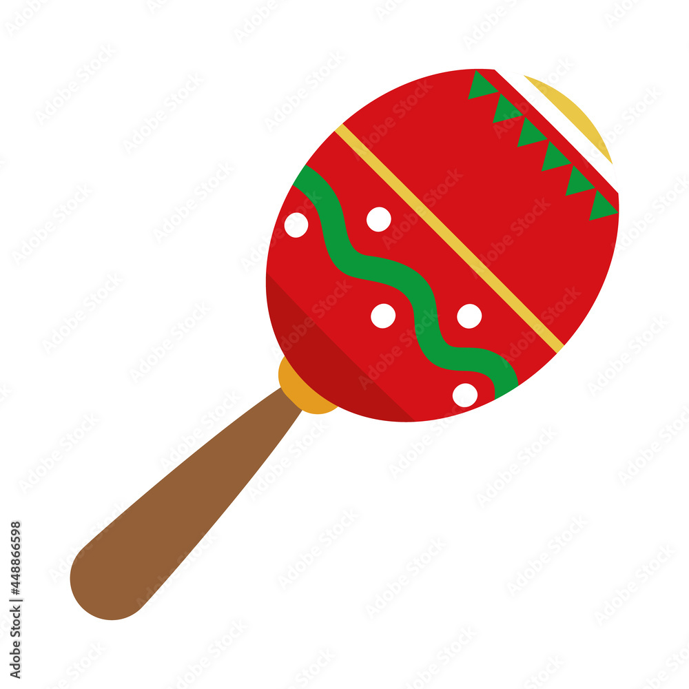 mexican maraca icon