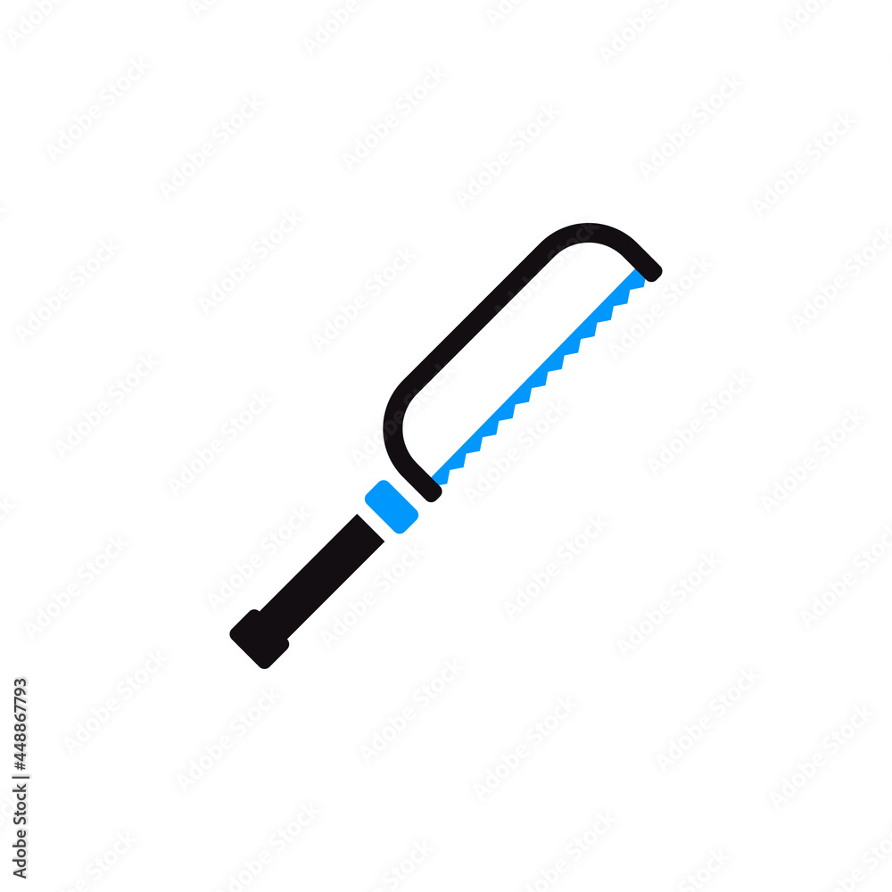 Hack, saw, tool icon