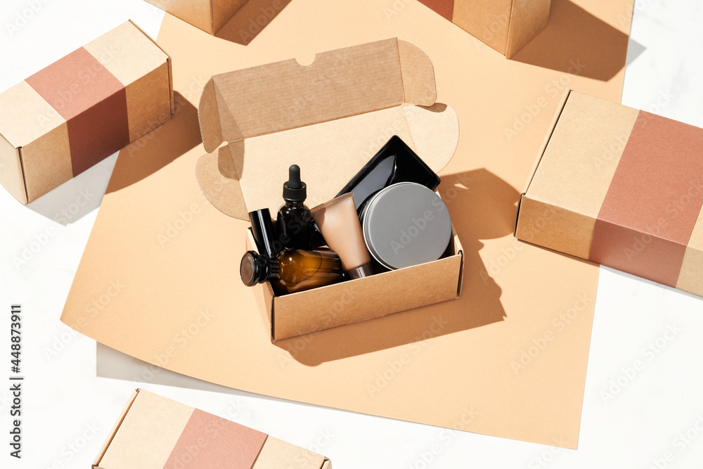 © Martí Sans/Stocksy - Beauty box unpacked. © Martí Sans/Stocksy - Beauty box unpacked.