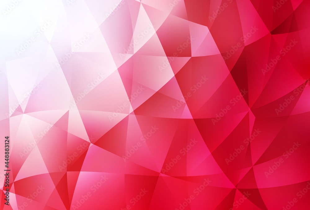 Light Red vector low poly texture. Light Red vector low poly texture.
