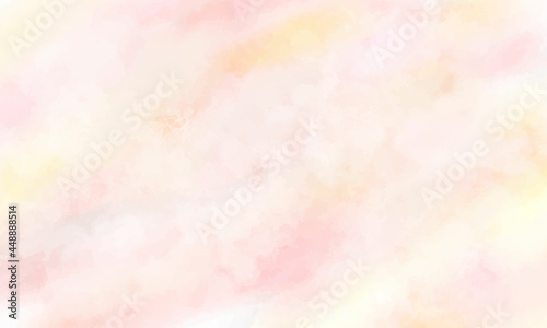 Pink watercolor abstract background. 