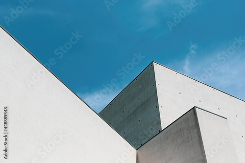 abstract landscape, geometric lines, minimal view architecture
