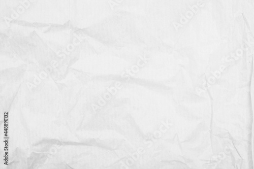 White recycled craft paper texture as background. Grey paper texture, Old vintage page or grunge vignette of old newspaper. 