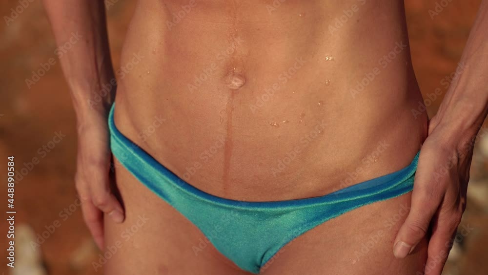 Stomach. Female belly without fat. Stomach. Female belly without fat.