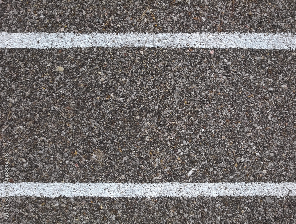 Fototapeta premium White line on asphalt road.